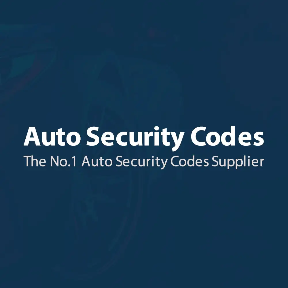 Auto Security Codes